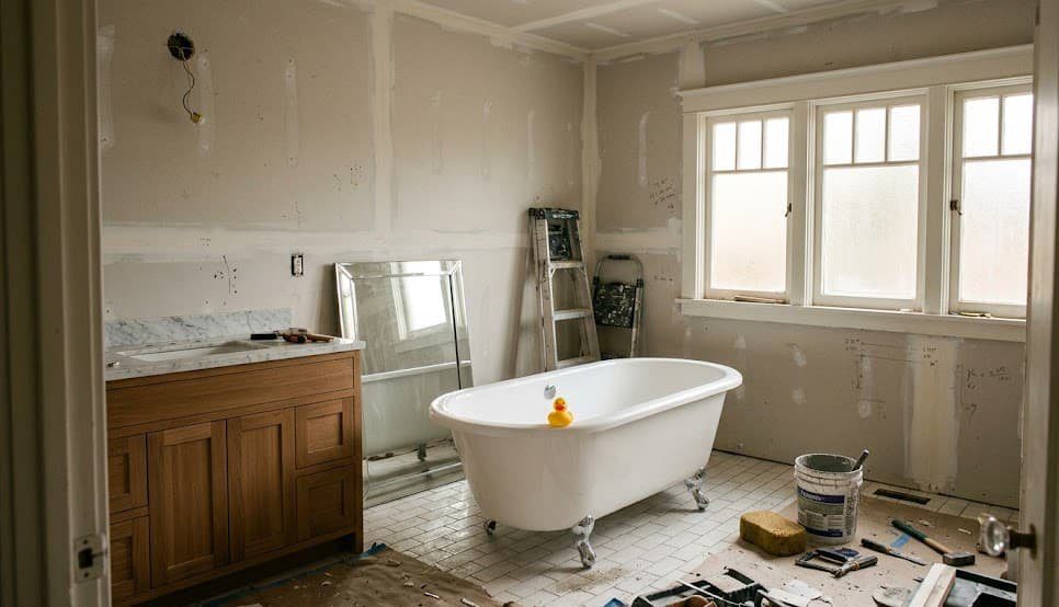 The Master Bathroom: Why We Took 8 Months to Finish It