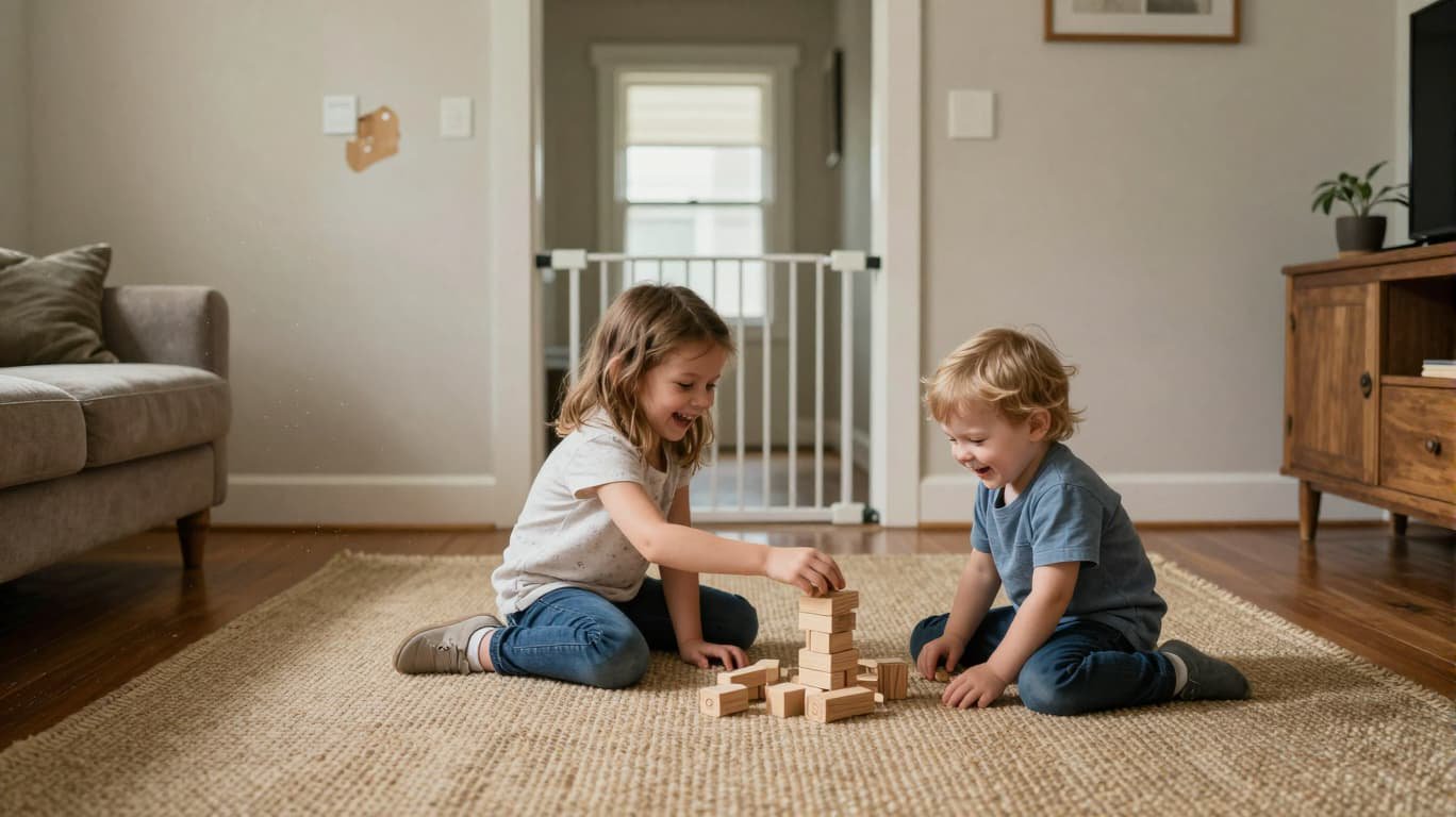 Children Playing During Renovation — The Real Heart of a Fixer-Upper